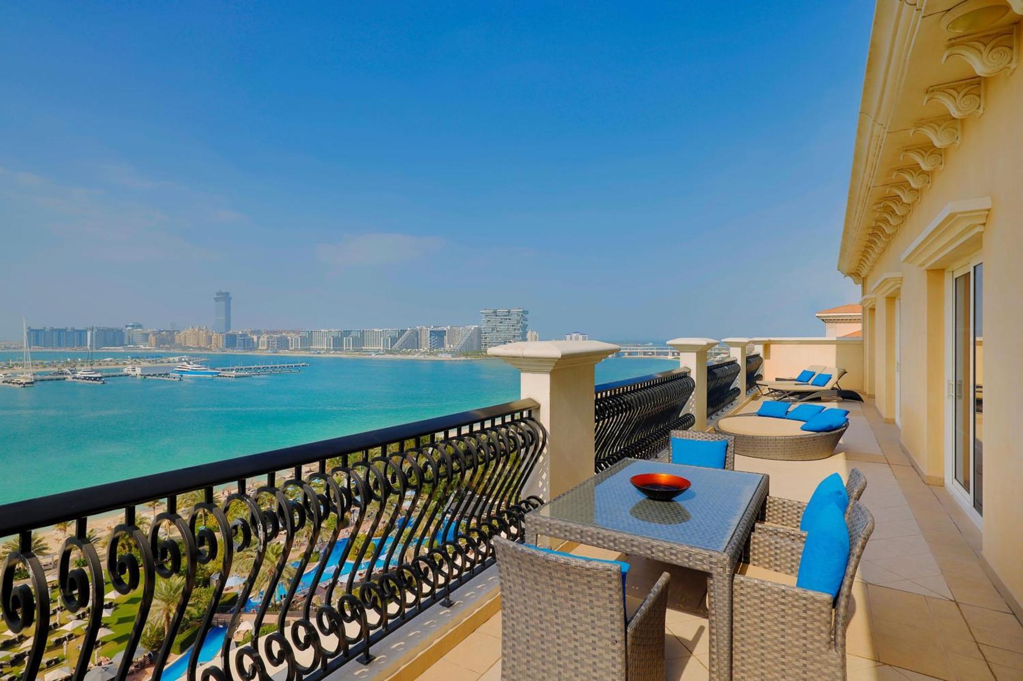 The Westin Dubai Mina Seyahi Beach Resort And Waterpark Exterior photo View from the hotel